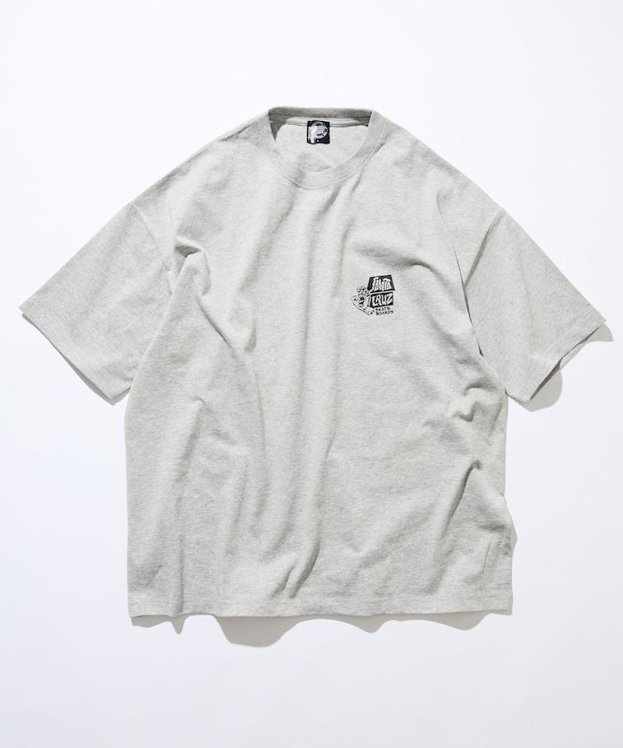 SANTA CRUZ×FREAK'S STORE/サンタクルーズ 別注 ビッグシルエット バックプリント Tシャツ 【限定展開】