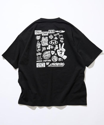SANTA CRUZ×FREAK'S STORE/サンタクルーズ 別注 ビッグシルエット バックプリント Tシャツ 【限定展開】