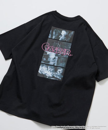 Casper/キャスパー（卡斯柏） 圓領T恤 聯名寬鬆背印款