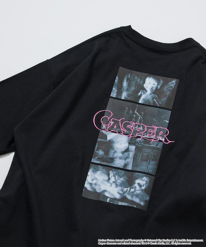 Casper/キャスパー（卡斯柏） 圓領T恤 聯名寬鬆背印款