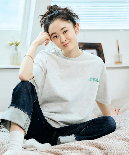 Casper/キャスパー（卡斯柏） 圓領T恤 聯名寬鬆背印款