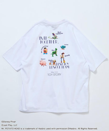TOY STORY（玩具總動員） 後背印花圓領T恤 RANDOM款