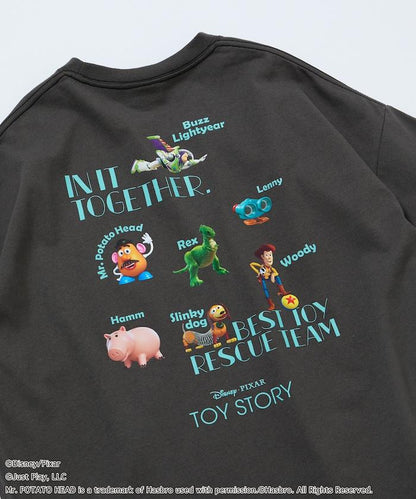 TOY STORY（玩具總動員） 後背印花圓領T恤 RANDOM款