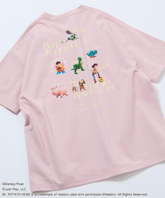 TOY STORY（玩具總動員） 後背印花圓領T恤 RANDOM款
