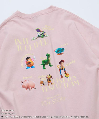 TOY STORY（玩具總動員） 後背印花圓領T恤 RANDOM款