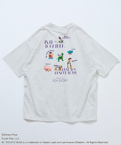 TOY STORY（玩具總動員） 後背印花圓領T恤 RANDOM款