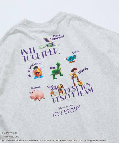 TOY STORY（玩具總動員） 後背印花圓領T恤 RANDOM款