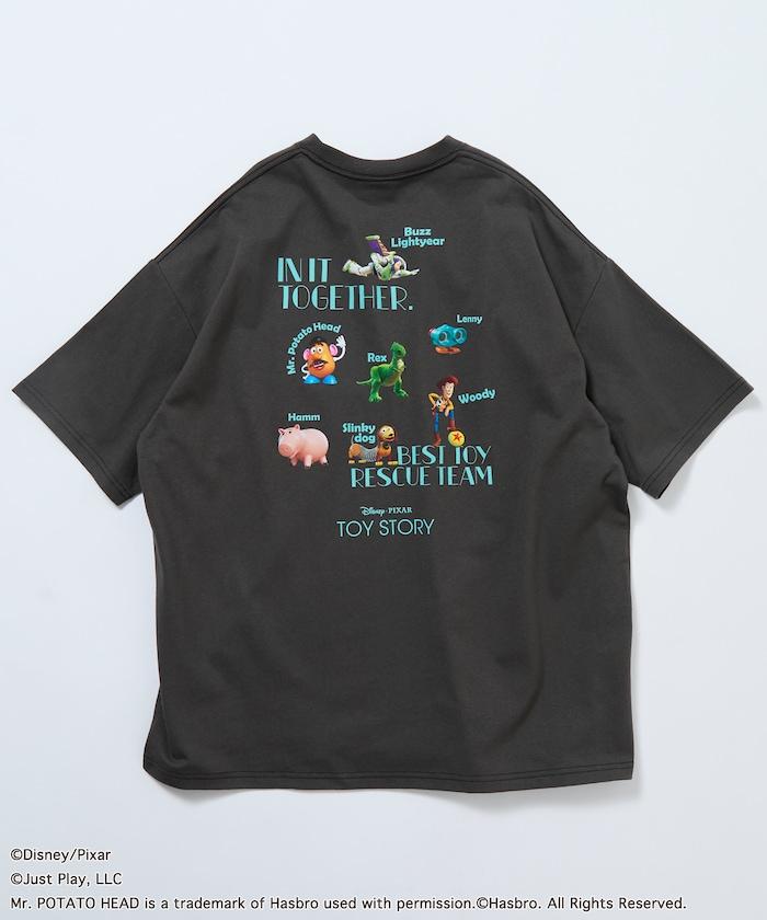 TOY STORY（玩具總動員） 後背印花圓領T恤 RANDOM款