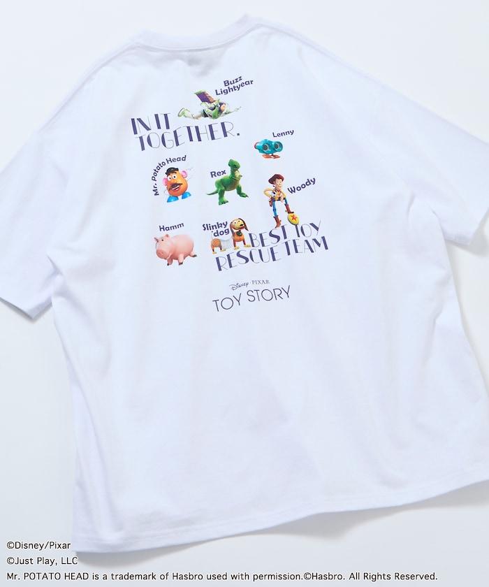 TOY STORY（玩具總動員） 後背印花圓領T恤 RANDOM款