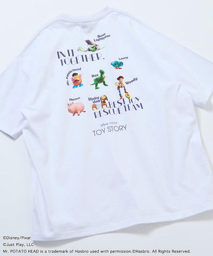 TOY STORY（玩具總動員） 後背印花圓領T恤 RANDOM款