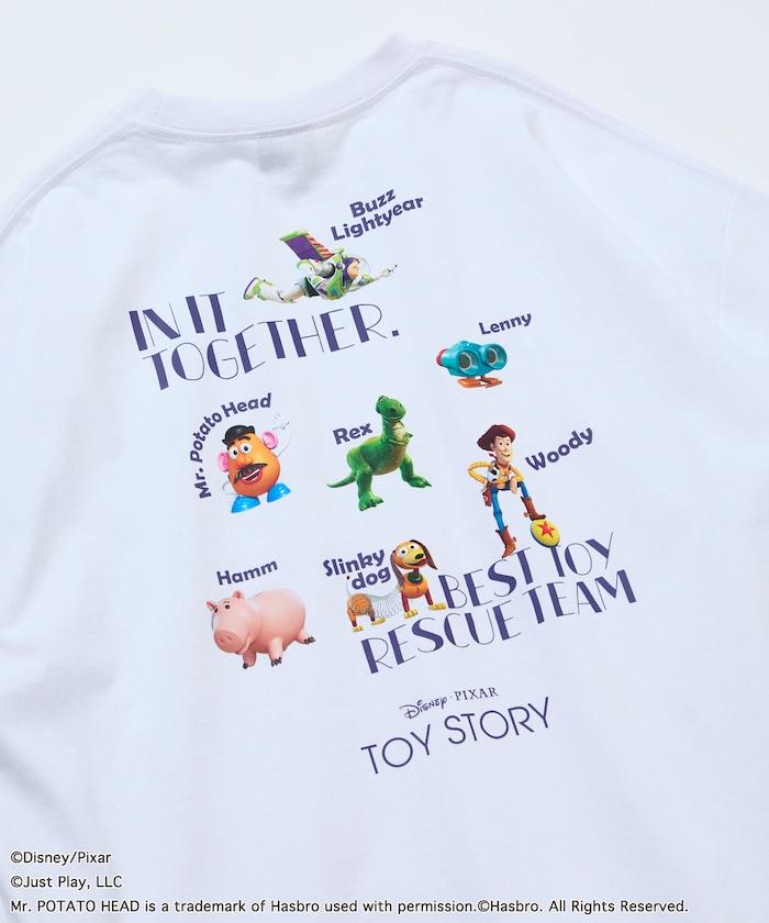 TOY STORY（玩具總動員） 後背印花圓領T恤 RANDOM款