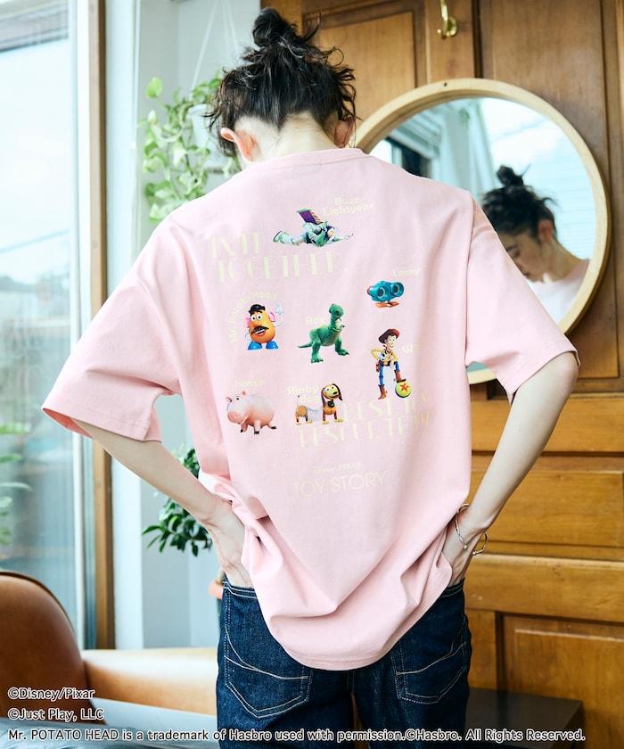 TOY STORY（玩具總動員） 後背印花圓領T恤 RANDOM款