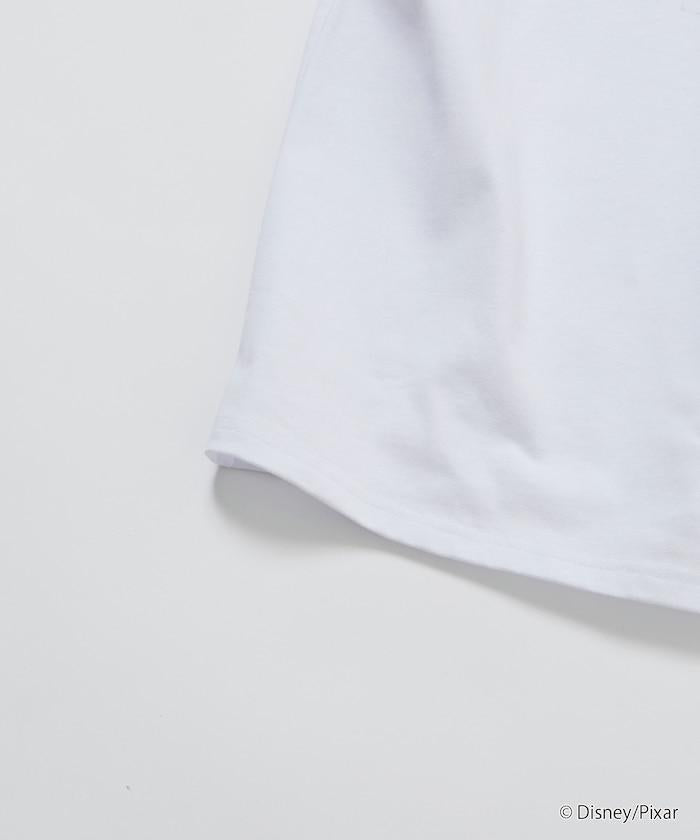 【TOY STORY/トイ・ストーリー】 別注 ビッグシルエット バックプリント クルーネックTシャツ/Pizza Planet 【限定展開】