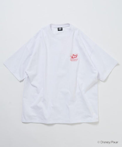 【TOY STORY/トイ・ストーリー】 別注 ビッグシルエット バックプリント クルーネックTシャツ/Pizza Planet 【限定展開】