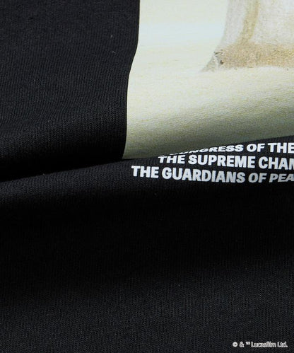 STAR WARS EPISODE 1/スターウォーズ 別注 ビッグシルエット バックプリント クルーネックTシャツ 【限定展開】