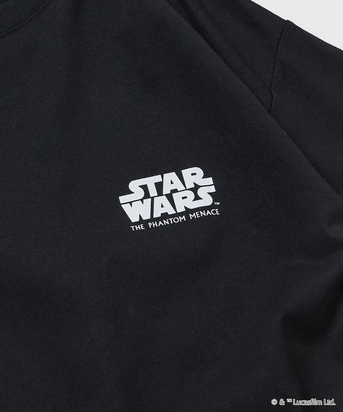 STAR WARS EPISODE 1/スターウォーズ 別注 ビッグシルエット バックプリント クルーネックTシャツ 【限定展開】