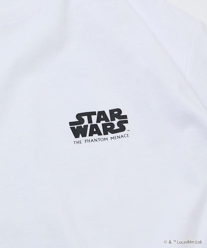 STAR WARS EPISODE 1/スターウォーズ 別注 ビッグシルエット バックプリント クルーネックTシャツ 【限定展開】