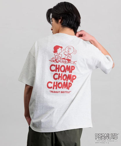 PEANUTS（花生漫畫） 圓領T恤 CHOMP