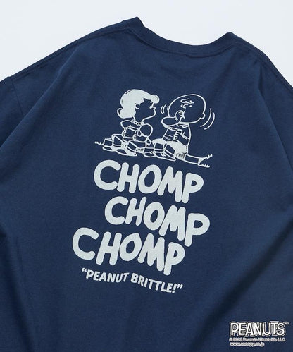 PEANUTS（花生漫畫） 圓領T恤 CHOMP