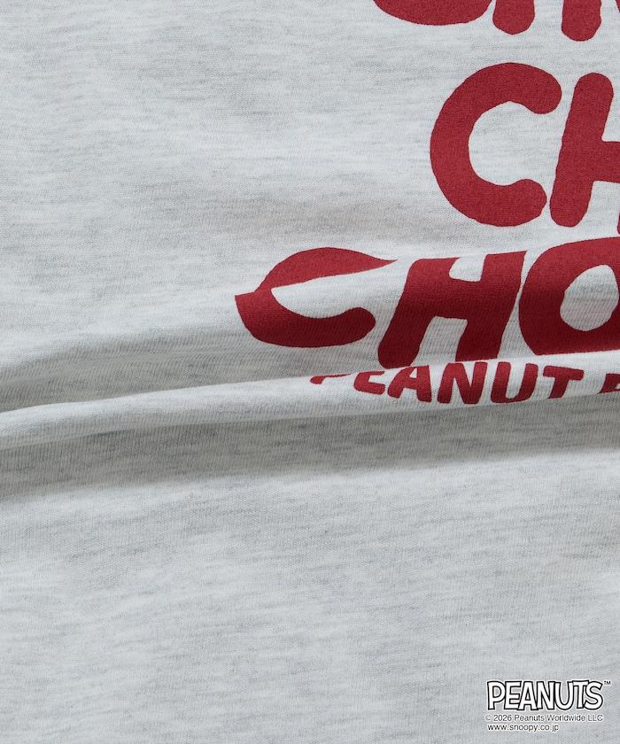 PEANUTS（花生漫畫） 圓領T恤 CHOMP