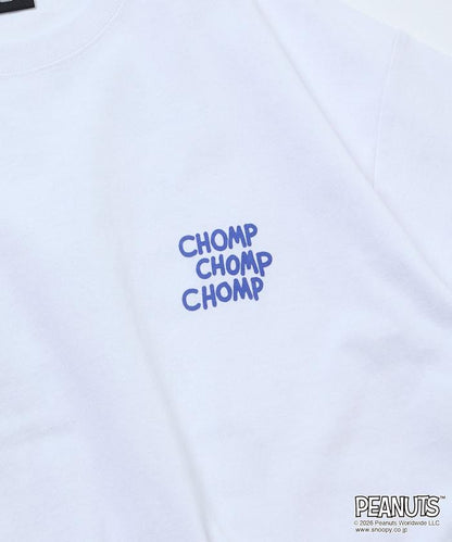 PEANUTS（花生漫畫） 圓領T恤 CHOMP