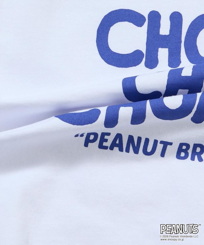 PEANUTS（花生漫畫） 圓領T恤 CHOMP