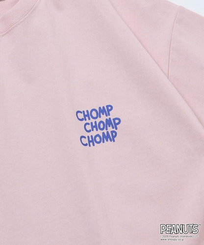 PEANUTS（花生漫畫） 圓領T恤 CHOMP
