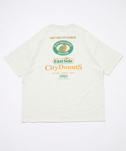 寬鬆版型 後背印花 圓領 City Dounuts CAT T恤