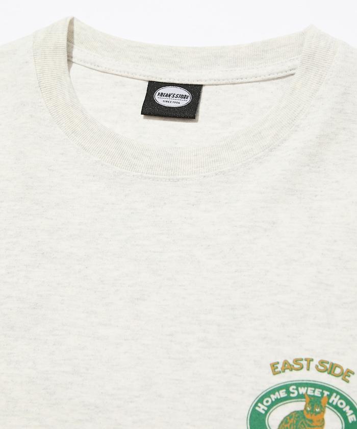 寬鬆版型 後背印花 圓領 City Dounuts CAT T恤