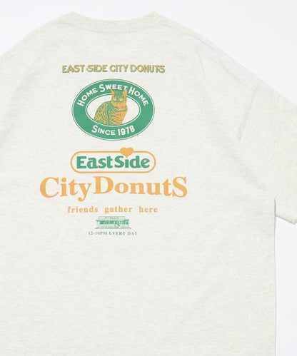 寬鬆版型 後背印花 圓領 City Dounuts CAT T恤