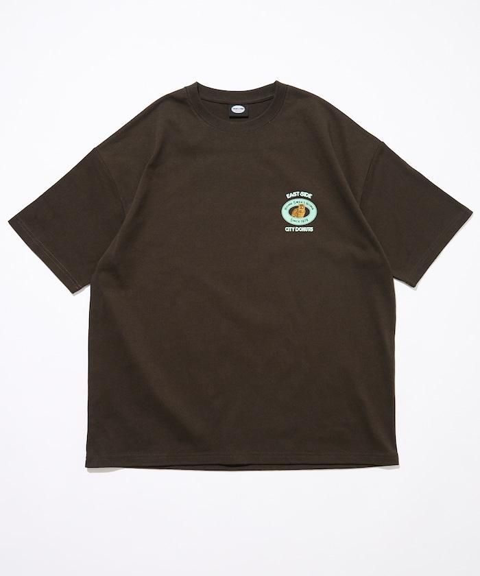 寬鬆版型 後背印花 圓領 City Dounuts CAT T恤
