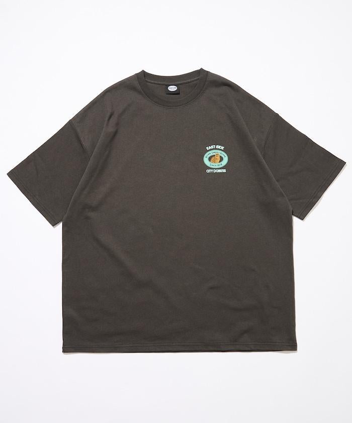 寬鬆版型 後背印花 圓領 City Dounuts CAT T恤