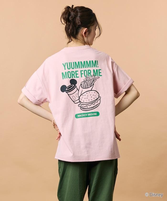 DISNEY/《迪士尼》（迪士尼） 聯名系列 ミッキーマウス 圓領印花衛衣 FOOD款