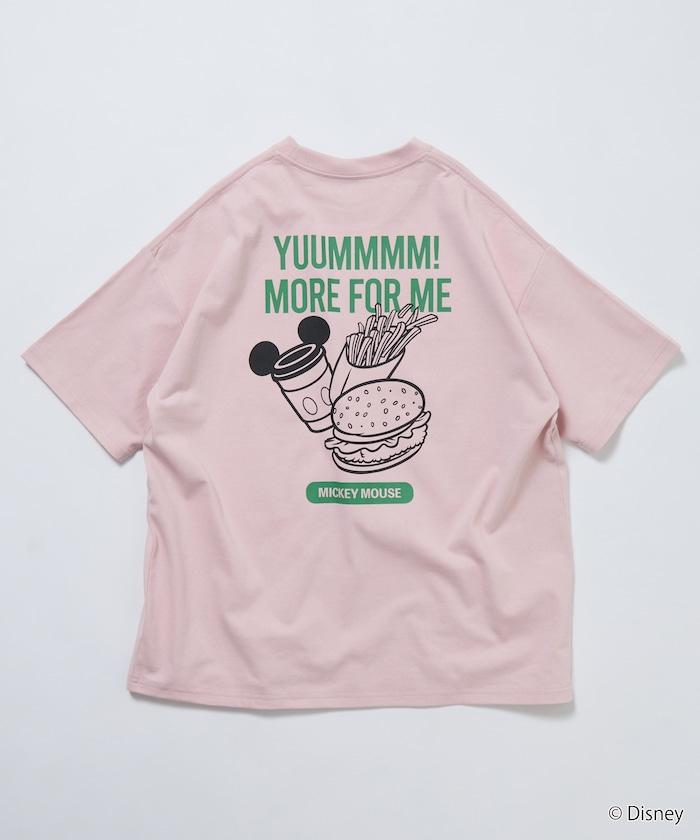 DISNEY/《迪士尼》（迪士尼） 聯名系列 ミッキーマウス 圓領印花衛衣 FOOD款