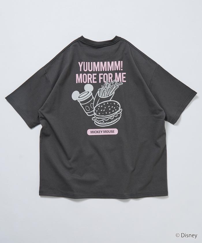 DISNEY/《迪士尼》（迪士尼） 聯名系列 ミッキーマウス 圓領印花衛衣 FOOD款