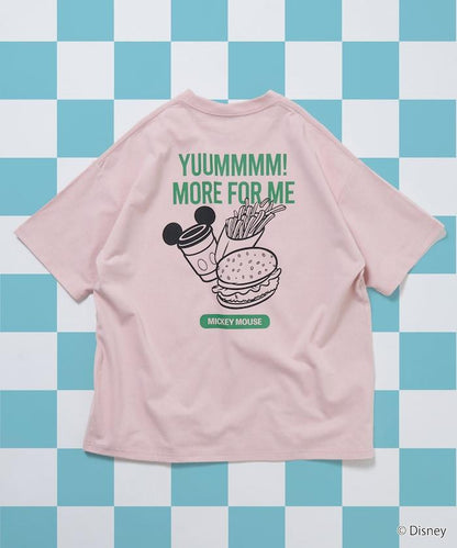 DISNEY/《迪士尼》（迪士尼） 聯名系列 ミッキーマウス 圓領印花衛衣 FOOD款