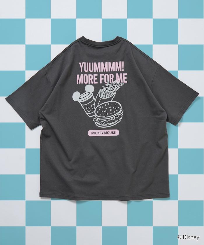 DISNEY/《迪士尼》（迪士尼） 聯名系列 ミッキーマウス 圓領印花衛衣 FOOD款
