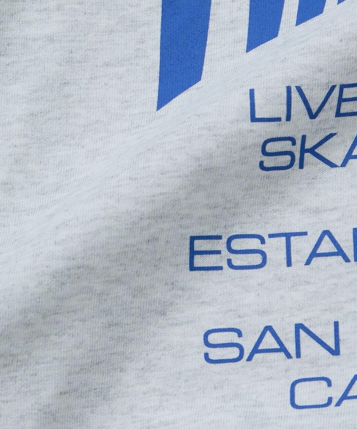THRASHER×FREAK'S STORE スラッシャー 寬鬆廓形 背部Logo印花 T恤