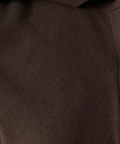 肩掛假披肩設計針織上衣