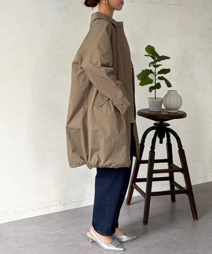 多方式穿法 翻領大衣