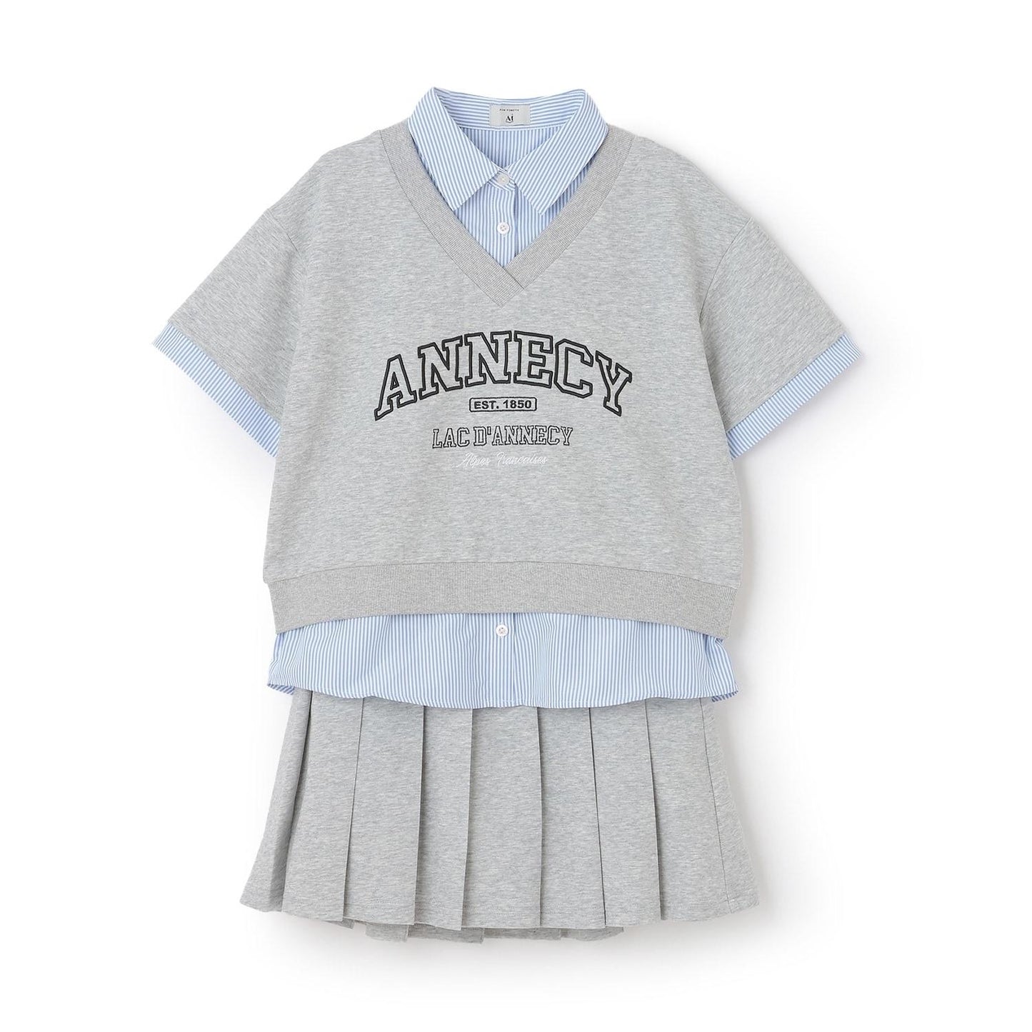 AMI 疊穿風套裝