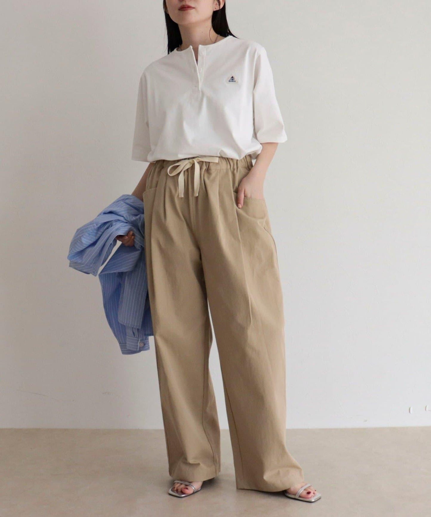 GEVACO/ゲバコ L字口袋 錐形 褲子