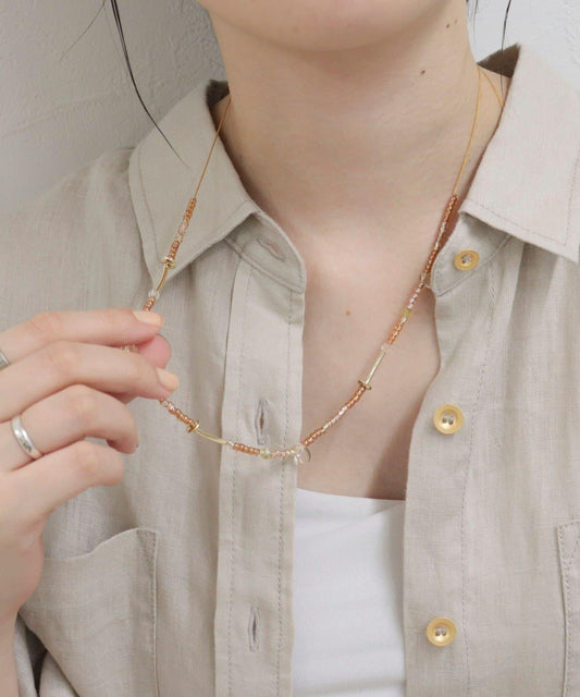 可調節串珠項圈