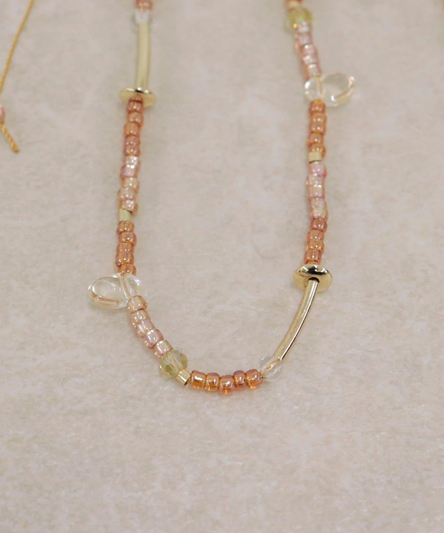 可調節串珠項圈