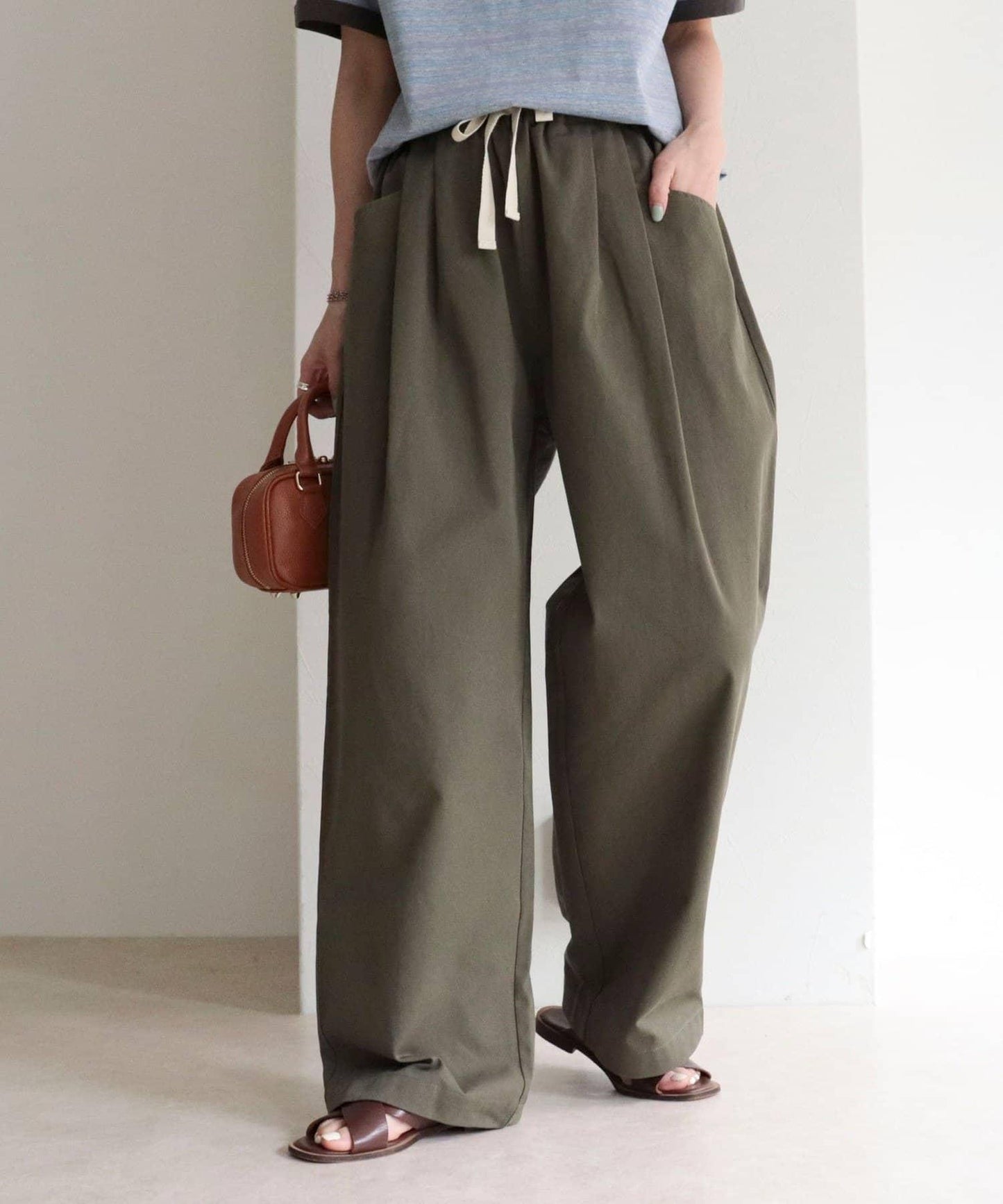 GEVACO/ゲバコ L字口袋 錐形 褲子