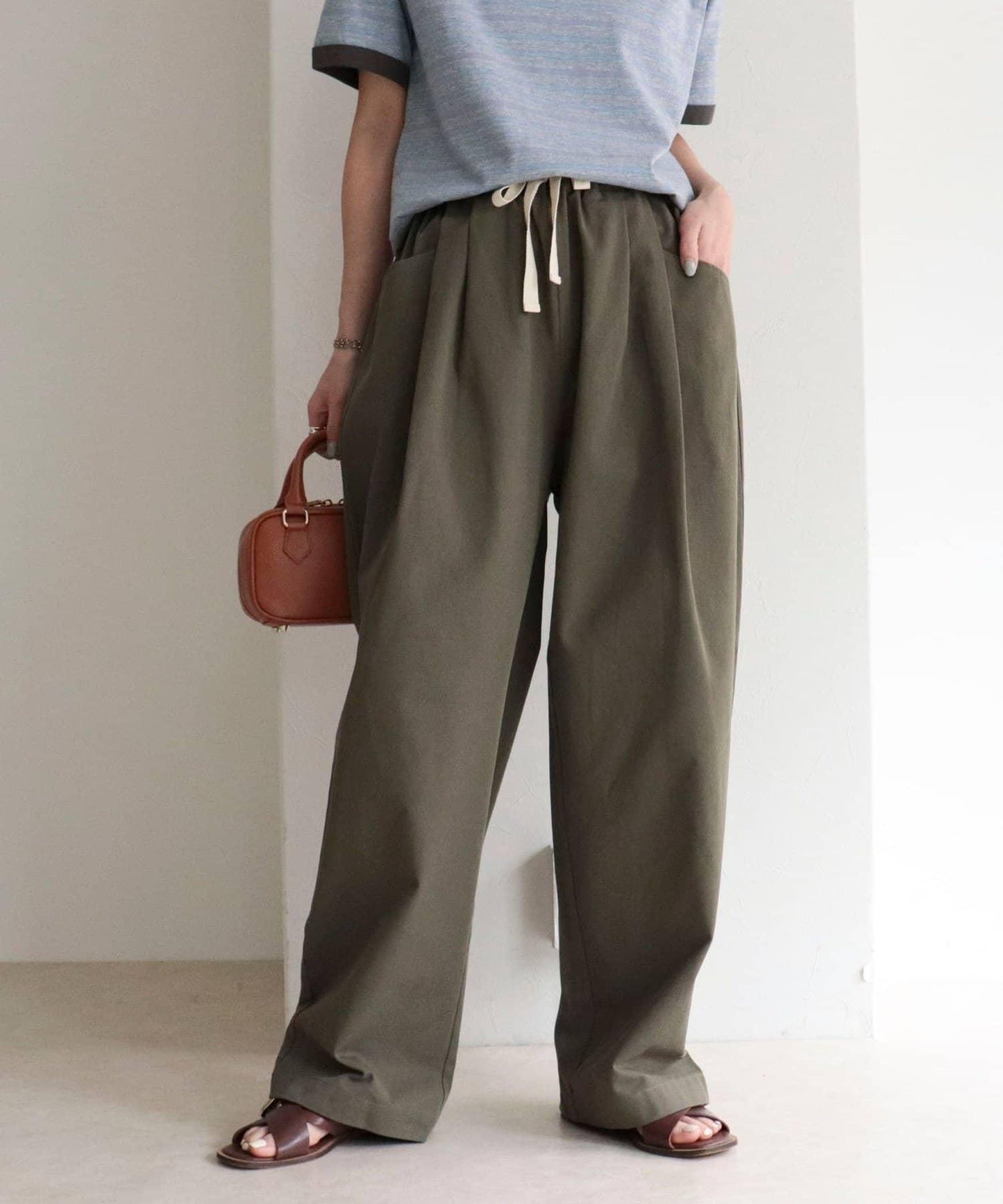 GEVACO/ゲバコ L字口袋 錐形 褲子