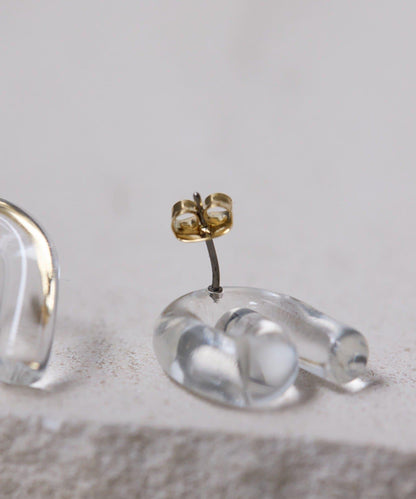 【ear PAPILLONNER】のんのん樹脂ピアス