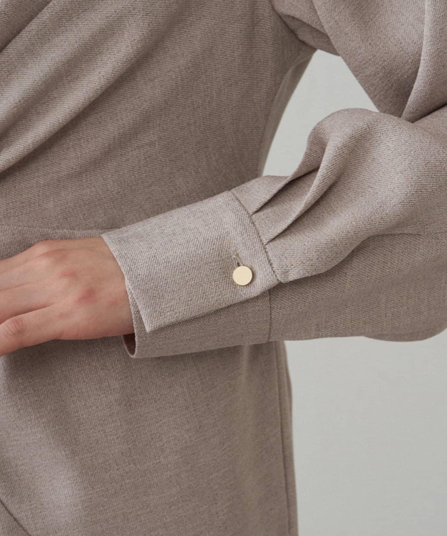 Loungedress 扭結V領連衣裙