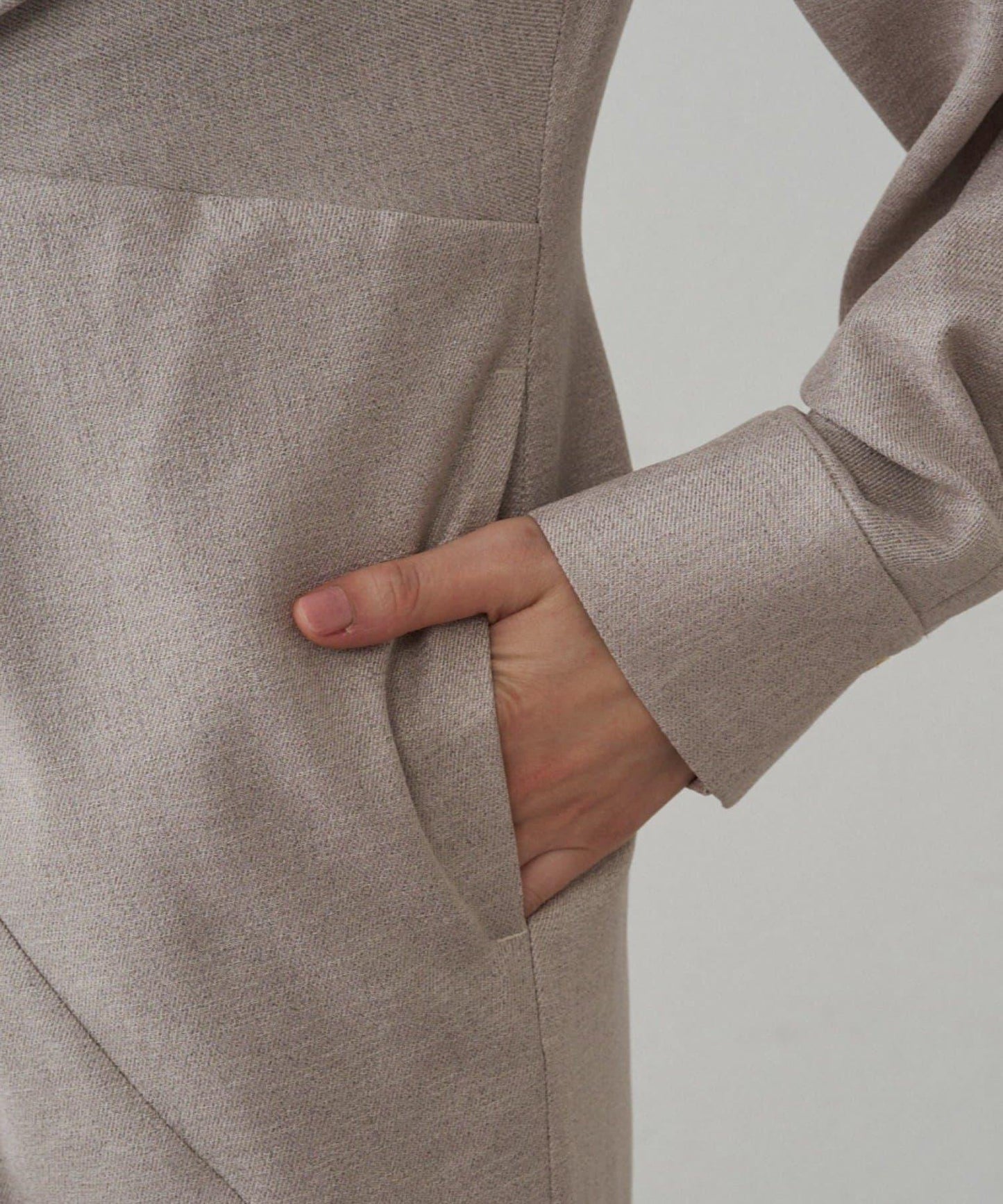 Loungedress 扭結V領連衣裙
