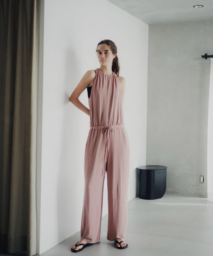 Easy drawstring jumpsuit 連體褲